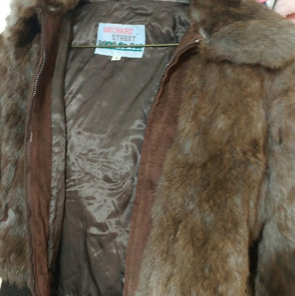Authentic Rabbit Fur Coat - Picture 3 of 6
